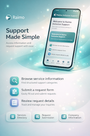 Raimo Inclusive Support Screenshot 1