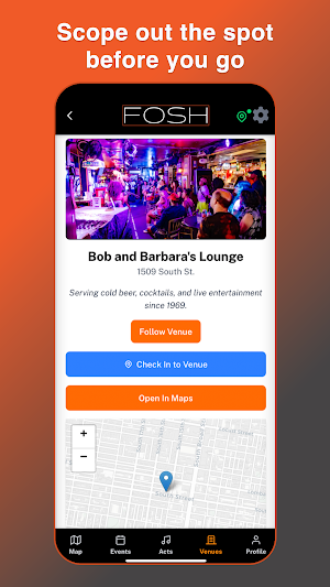 FOSH: Local Live Events Screenshot 3