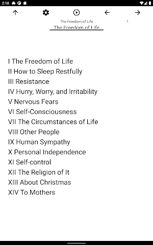 Book, The Freedom of Life Screenshot 2