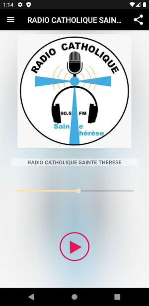 RADIO CATHOLIQUE SAINTE THERESE Screenshot 0