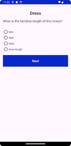 FashionQuiz Screenshot 2