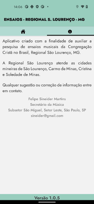 CCB Ensaios Lourenço MG Screenshot 3
