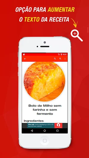 Receitas de Bolo de Milho Screenshot 2