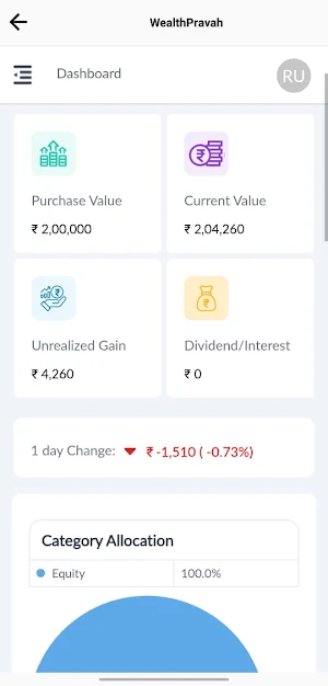 WealthPravah Screenshot 1