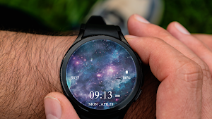 Galaxy 3D Watch Face Screenshot 0
