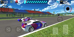 Balap Mobil Polisi Simulator Screenshot 3