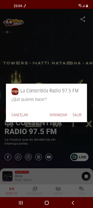 La Consentida Radio 97.5 FM Screenshot 2