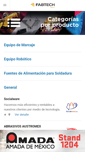FABTECH México 2022 Screenshot 2