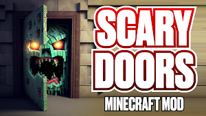 Scary Doors Minecraft Mod Screenshot 0