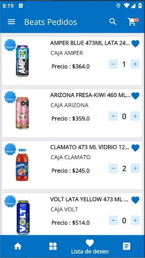 App Cliente Preventa Cancun Screenshot 3