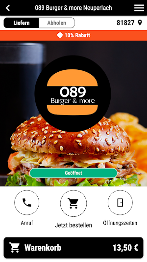 089 Burger & more Neuperlach Screenshot 0
