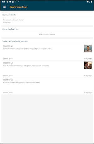 Civica Conference Screenshot 3