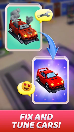 Garage Tycoon: Idle Car Empire Screenshot 0