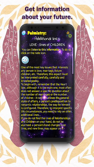 Palmistry: Life line etc. Screenshot 2