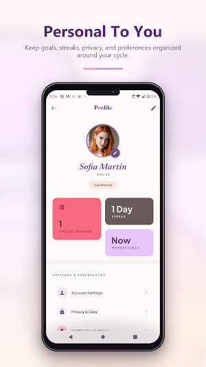 Cycleva: Period Tracker Screenshot 3