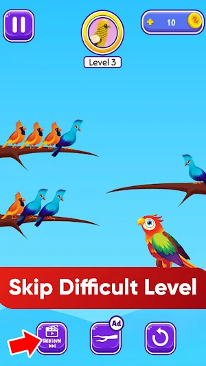 Bird Sort Puzzle Screenshot 3