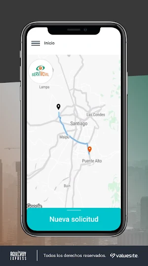 Servimovil Aquívoy Express Screenshot 2