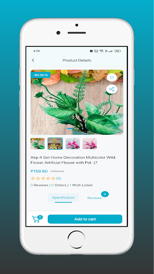 Gloyam Shopping App Screenshot 2