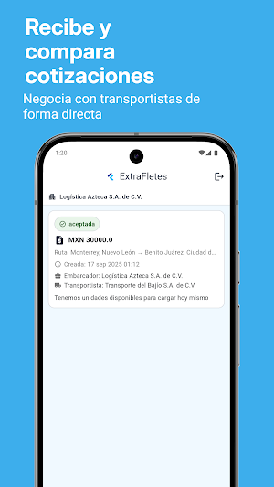 ExtraFletes - Encuentra Cargas Screenshot 3