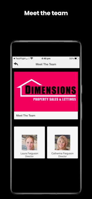 Dimensions Property Services Screenshot 3