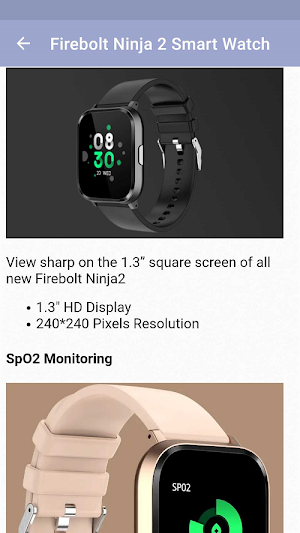 Firebolt Smart Watch Guide Screenshot 0