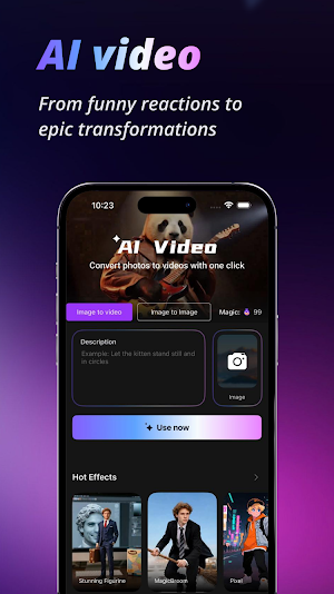 TrySwap: AI Video/Photo/Chat Screenshot 1