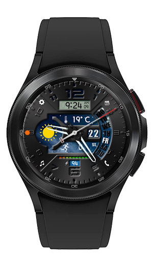 Ntv296 - Hybrid Watch face Screenshot 3