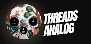Threads Analog Watch face HD Screenshot 0