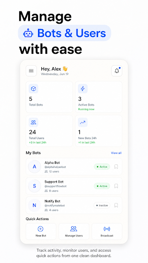 NxCreate: Build bots Screenshot 0