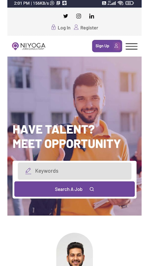 NIYOGA JOBS Screenshot 1