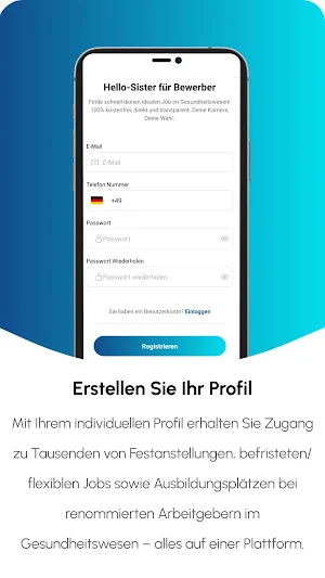 Hello Sister - Pflege Jobs Screenshot 1