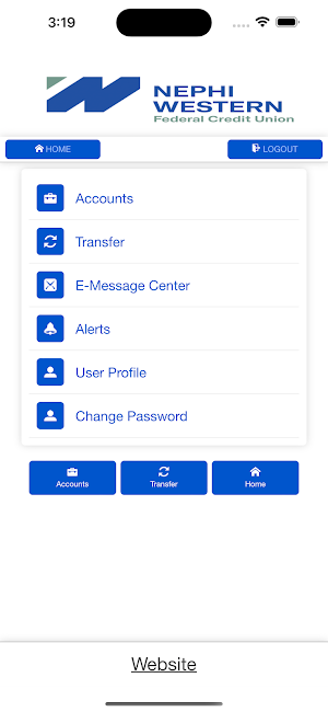 Nephi Western Employees FCU Screenshot 1