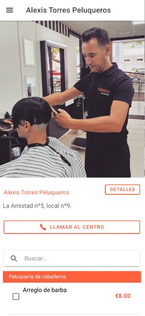 Alexis Torres Peluqueros Screenshot 0