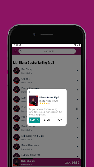 Diana Sastra Mp3 Offline Screenshot 3