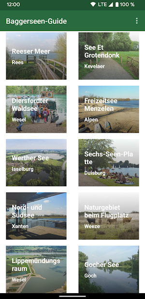 Baggerseen-Guide Niederrhein Screenshot 1