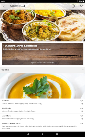 Tandoori flame Unterföhring Screenshot 3