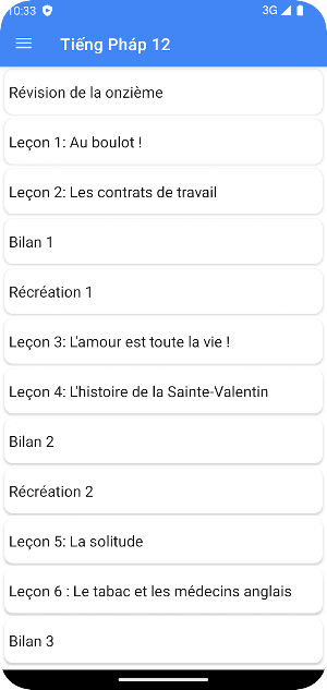 Tiếng Pháp Lớp12 Screenshot 3