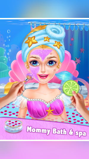 Mermaid mommy newborn care Screenshot 1