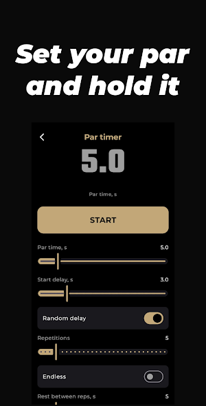 IPSC Tracker: Dry Fire Timer Screenshot 2