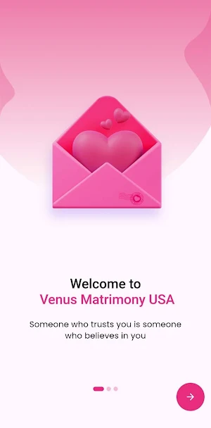 Venus Matrimony USA Screenshot 1