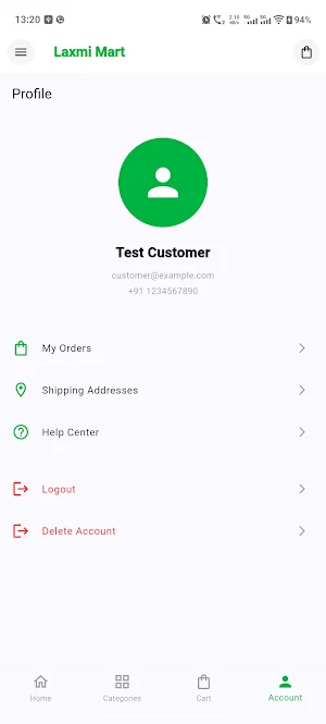 Laxmi Mart Grocery Screenshot 1