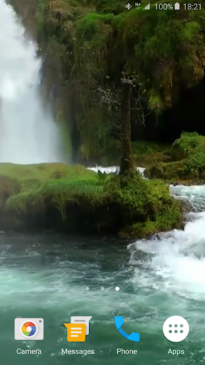 Waterfall Live Wallpaper Screenshot 3