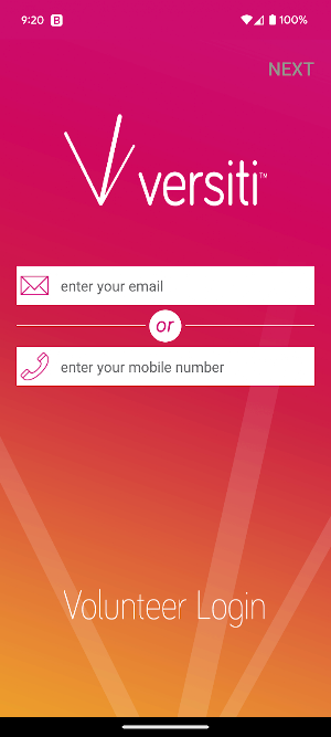 Versiti Volunteer Screenshot 0