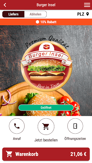 Burger Insel Screenshot 0