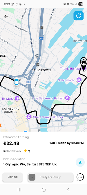 MyKabbi Driver Screenshot 3