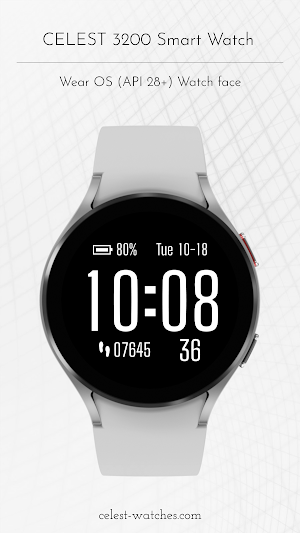 CELEST3200 Digital Smart Watch Screenshot 3