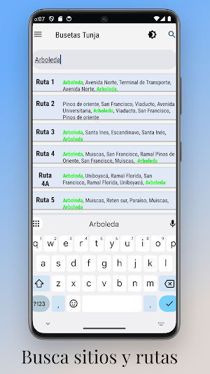 Busetas Tunja - Rutas Screenshot 3