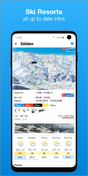 bergfex/Ski - Skiresort Skiing Weather Snow Powder Screenshot 3