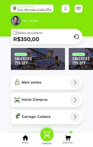 Éxto Mercado Autônomo Screenshot 2