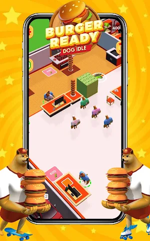 Burger Ready: Dog Idle Screenshot 2
